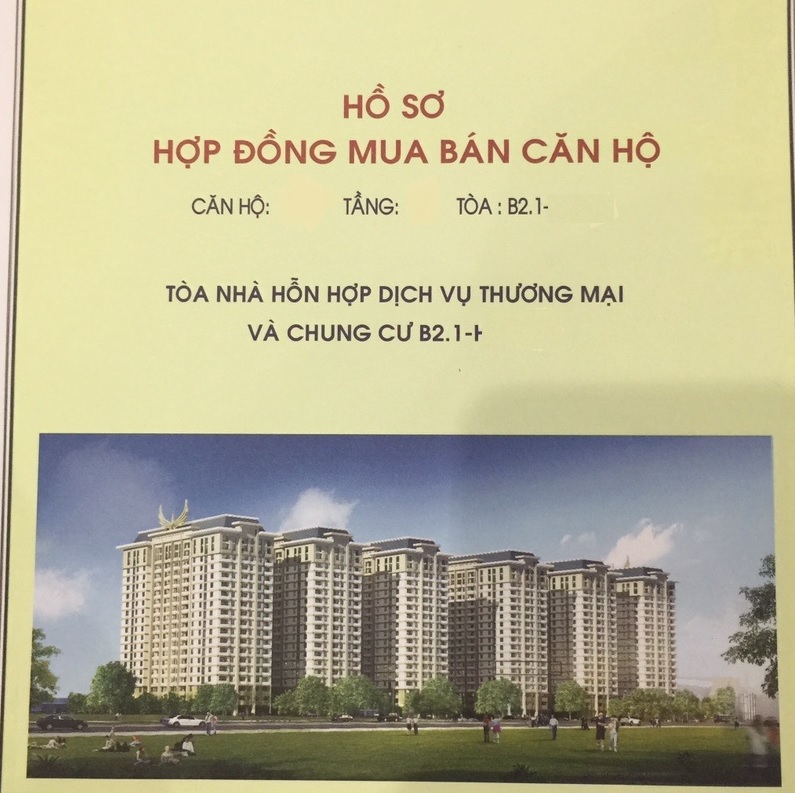 Tuyệt đối không giao bản gốc hợp đồng mua bán căn hộ cho chủ đầu tư