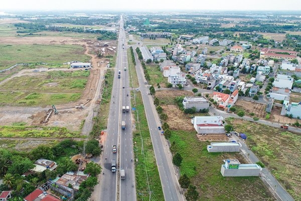 Bất động sản Long An tiếp tục hưởng lợi lớn từ “cú huých” hạ tầng khu Nam TPHCM