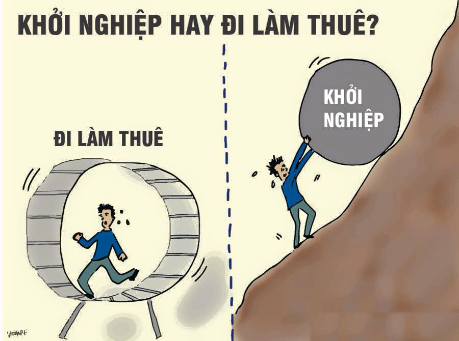 Bài học khi làm chủ thất bại, trở lại làm thuê