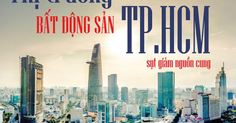 Infographic: Thị trường bất động sản TP.HCM sụt giảm nguồn cung